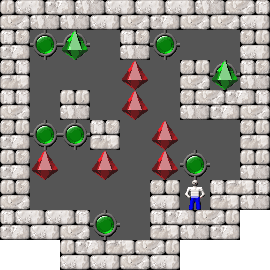 Sokoban Ionic Catalysts level 286